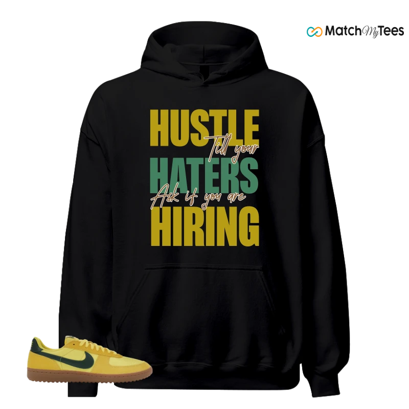 NIKE FIELD GENERAL 82 CHROME YELLOW FIR SNEAKER Matching Tees hoodie