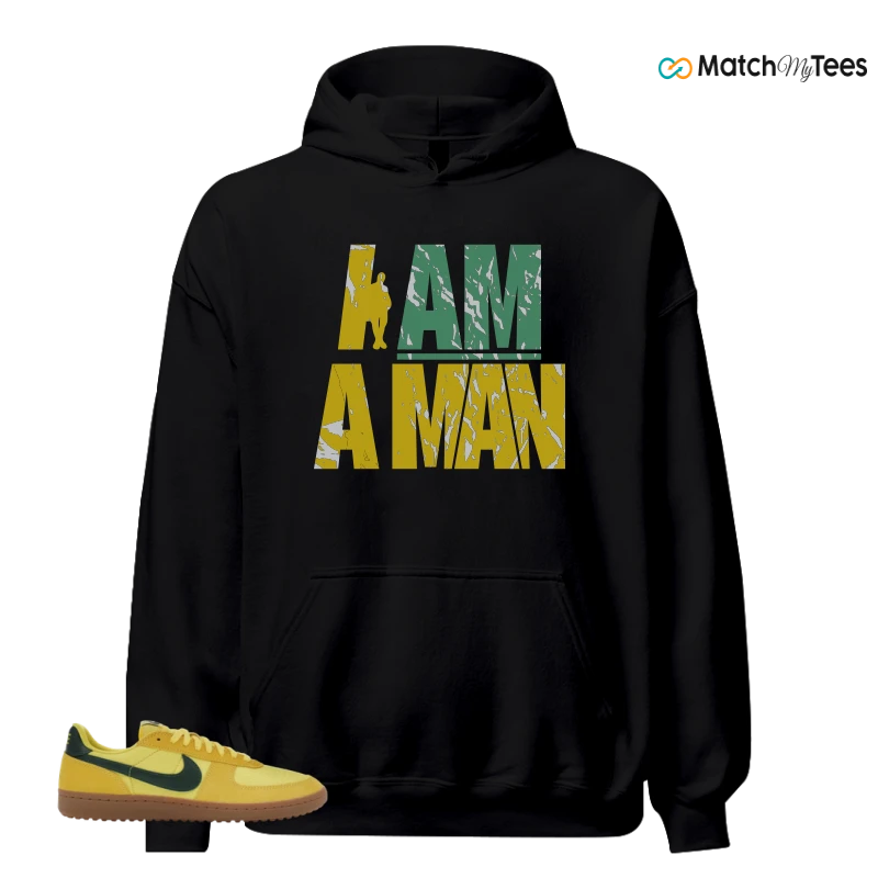 NIKE FIELD GENERAL 82 CHROME YELLOW FIR SNEAKER Matching Tees hoodie