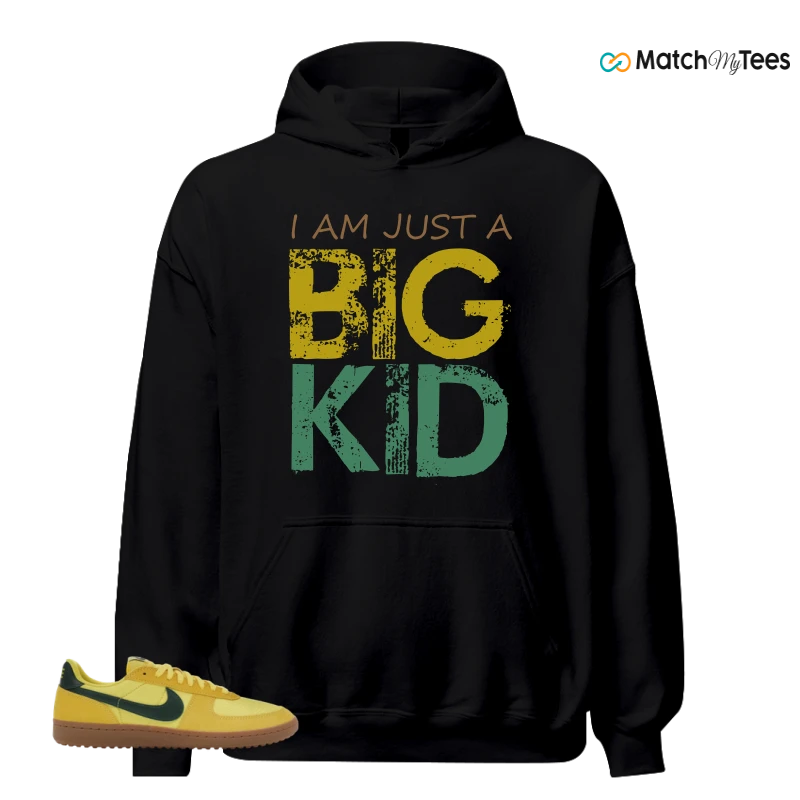 NIKE FIELD GENERAL 82 CHROME YELLOW FIR SNEAKER Matching Tees hoodie