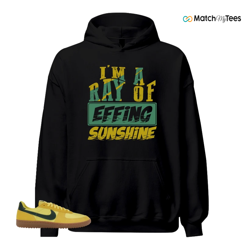NIKE FIELD GENERAL 82 CHROME YELLOW FIR SNEAKER Matching Tees hoodie