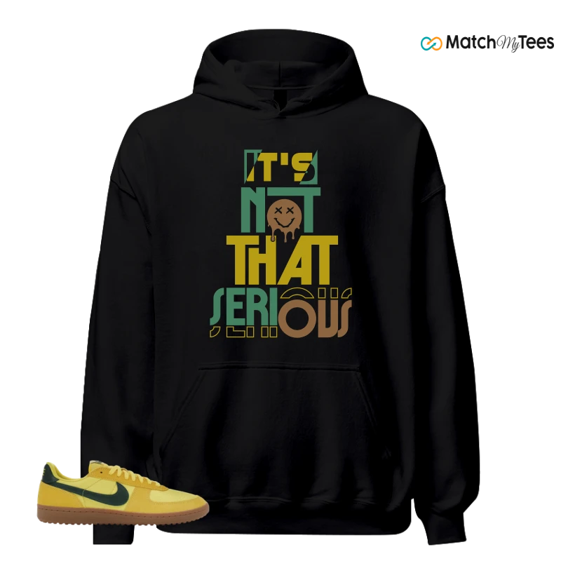 NIKE FIELD GENERAL 82 CHROME YELLOW FIR SNEAKER Matching Tees hoodie