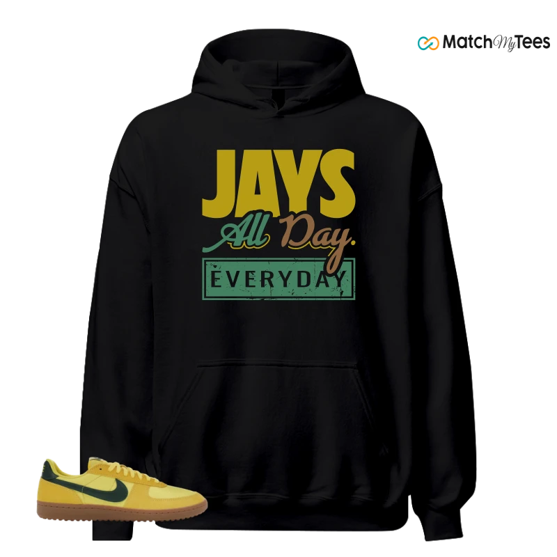NIKE FIELD GENERAL 82 CHROME YELLOW FIR SNEAKER Matching Tees hoodie