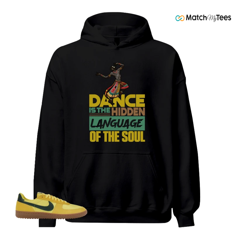 NIKE FIELD GENERAL 82 CHROME YELLOW FIR SNEAKER Matching Tees hoodie