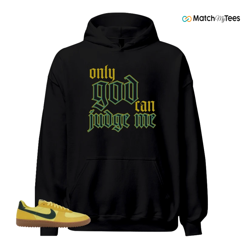 NIKE FIELD GENERAL 82 CHROME YELLOW FIR SNEAKER Matching Tees hoodie