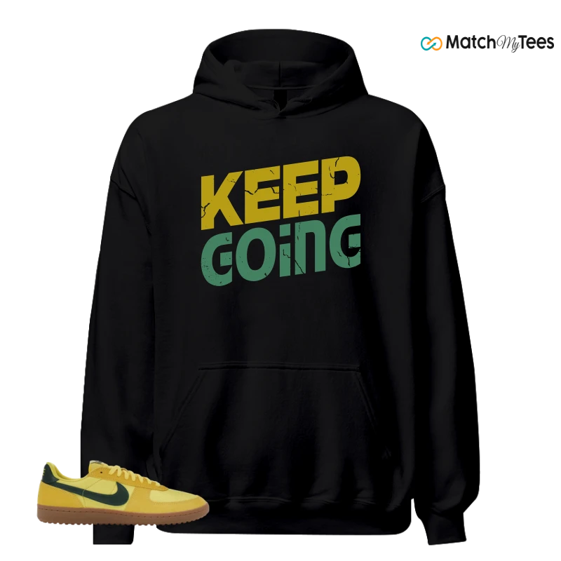 NIKE FIELD GENERAL 82 CHROME YELLOW FIR SNEAKER Matching Tees hoodie