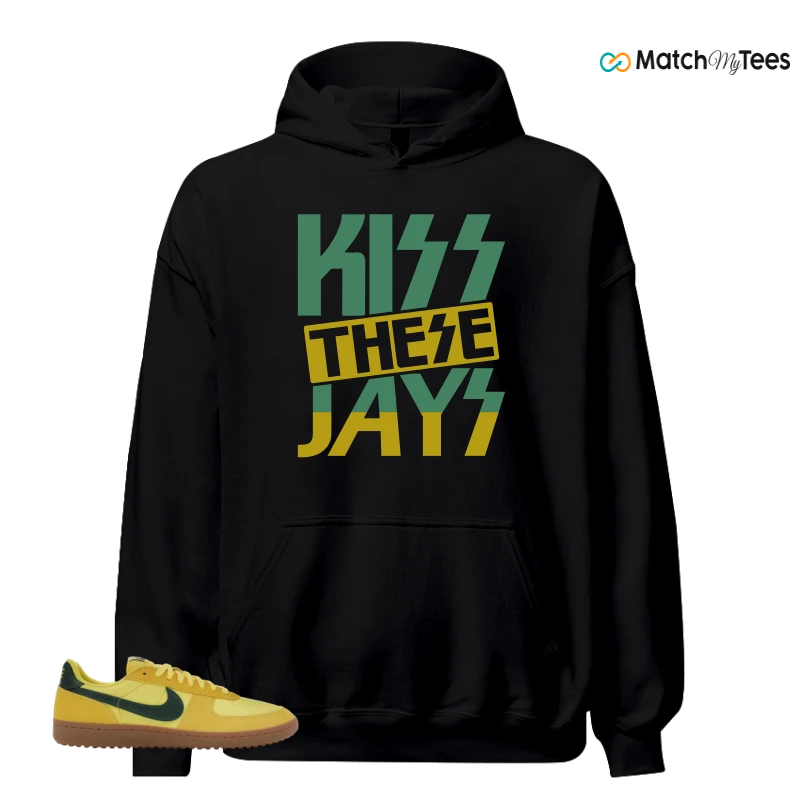 NIKE FIELD GENERAL 82 CHROME YELLOW FIR SNEAKER Matching Tees hoodie