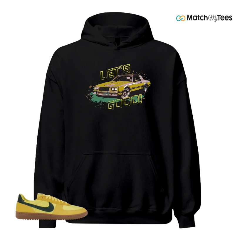 NIKE FIELD GENERAL 82 CHROME YELLOW FIR SNEAKER Matching Tees hoodie