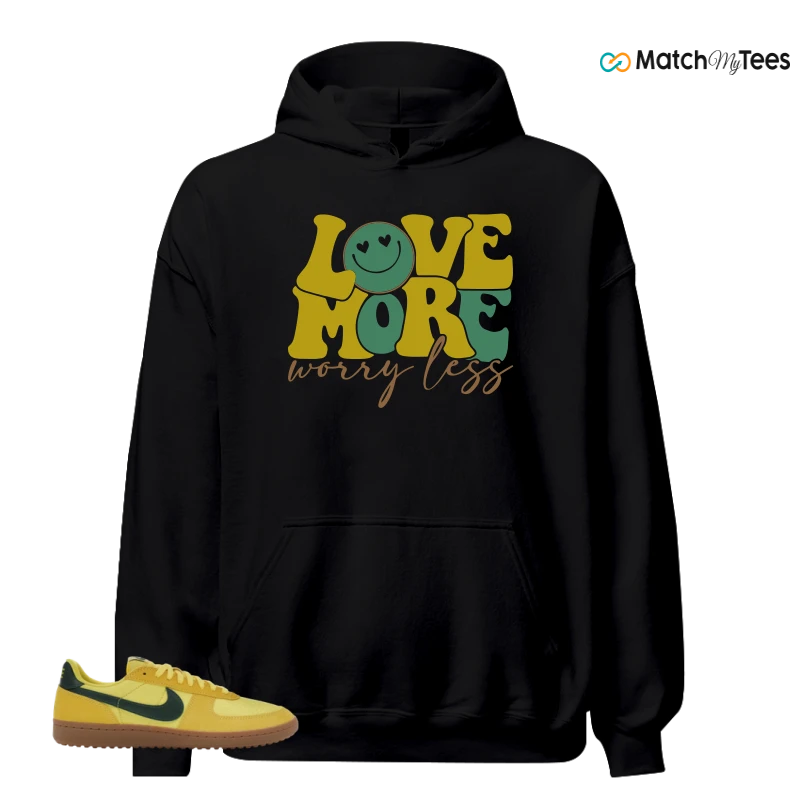 NIKE FIELD GENERAL 82 CHROME YELLOW FIR SNEAKER Matching Tees hoodie
