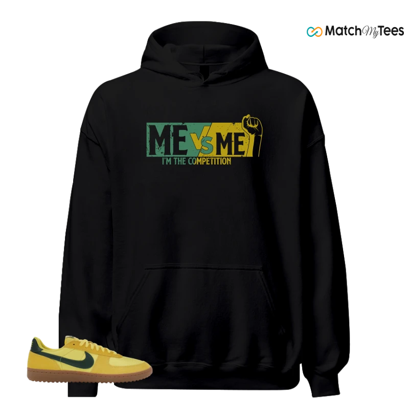 NIKE FIELD GENERAL 82 CHROME YELLOW FIR SNEAKER Matching Tees hoodie