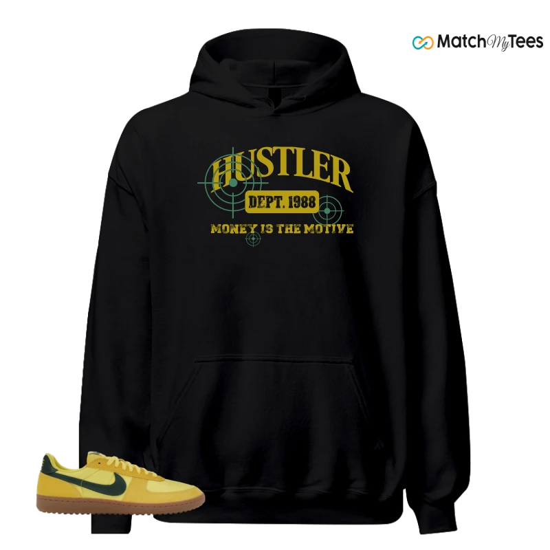NIKE FIELD GENERAL 82 CHROME YELLOW FIR SNEAKER Matching Tees hoodie
