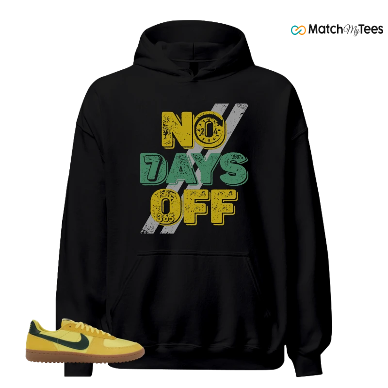 NIKE FIELD GENERAL 82 CHROME YELLOW FIR SNEAKER Matching Tees hoodie