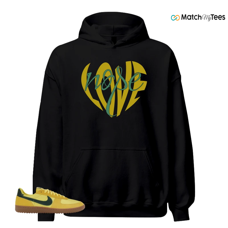 NIKE FIELD GENERAL 82 CHROME YELLOW FIR SNEAKER Matching Tees hoodie