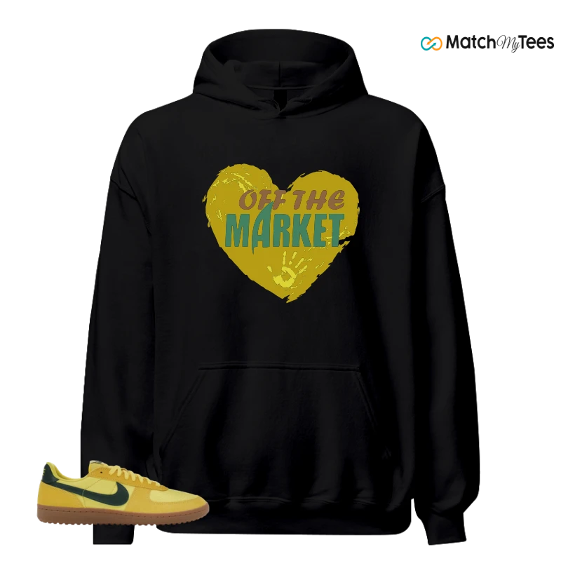 NIKE FIELD GENERAL 82 CHROME YELLOW FIR SNEAKER Matching Tees hoodie
