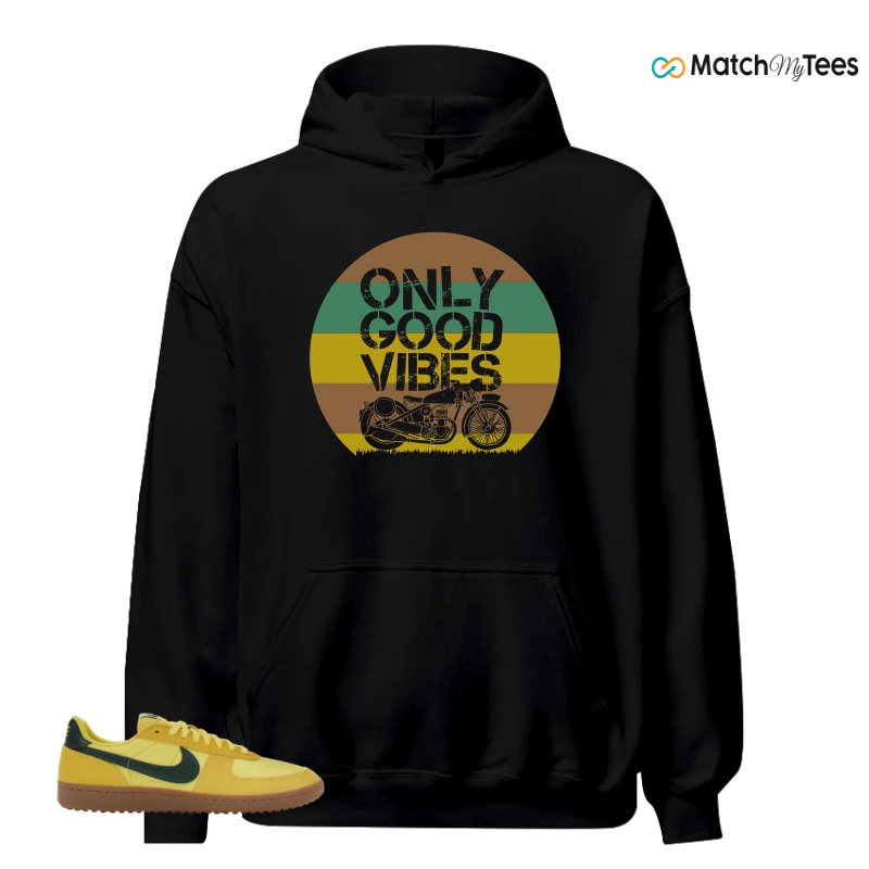 NIKE FIELD GENERAL 82 CHROME YELLOW FIR SNEAKER Matching Tees hoodie
