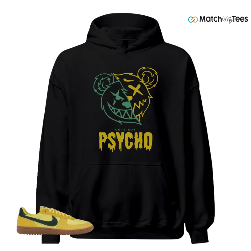 NIKE FIELD GENERAL 82 CHROME YELLOW FIR SNEAKER Matching Tees hoodie