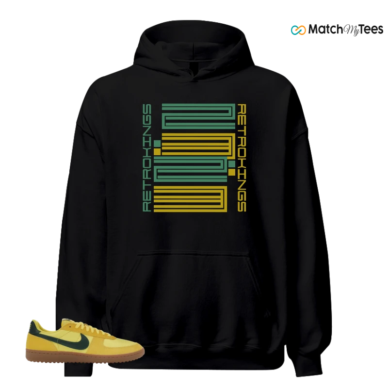 NIKE FIELD GENERAL 82 CHROME YELLOW FIR SNEAKER Matching Tees hoodie