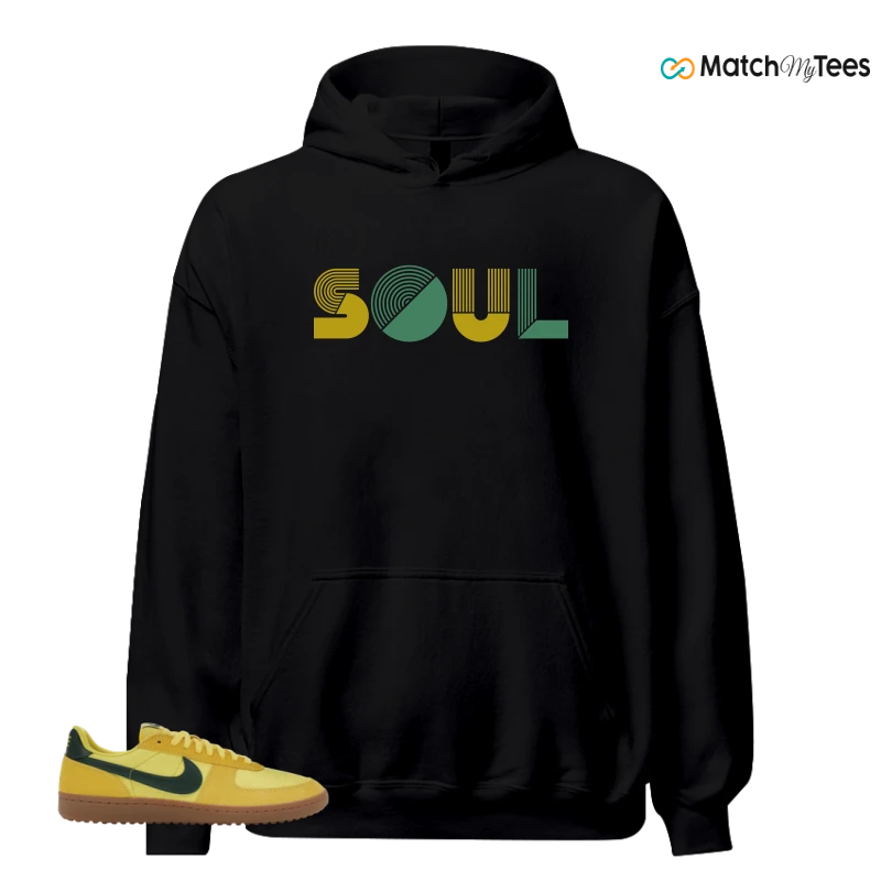NIKE FIELD GENERAL 82 CHROME YELLOW FIR SNEAKER Matching Tees hoodie