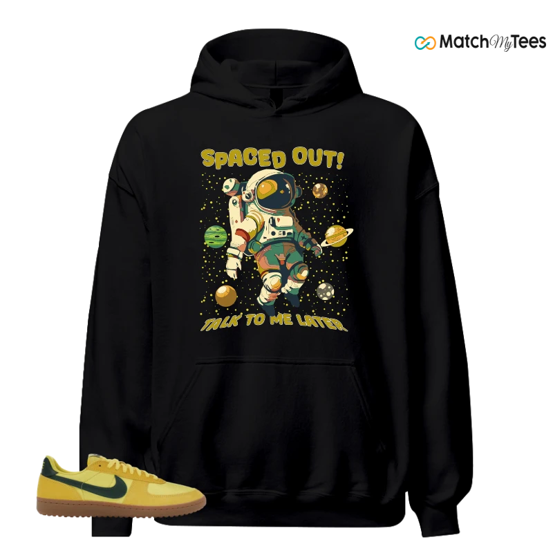 NIKE FIELD GENERAL 82 CHROME YELLOW FIR SNEAKER Matching Tees hoodie