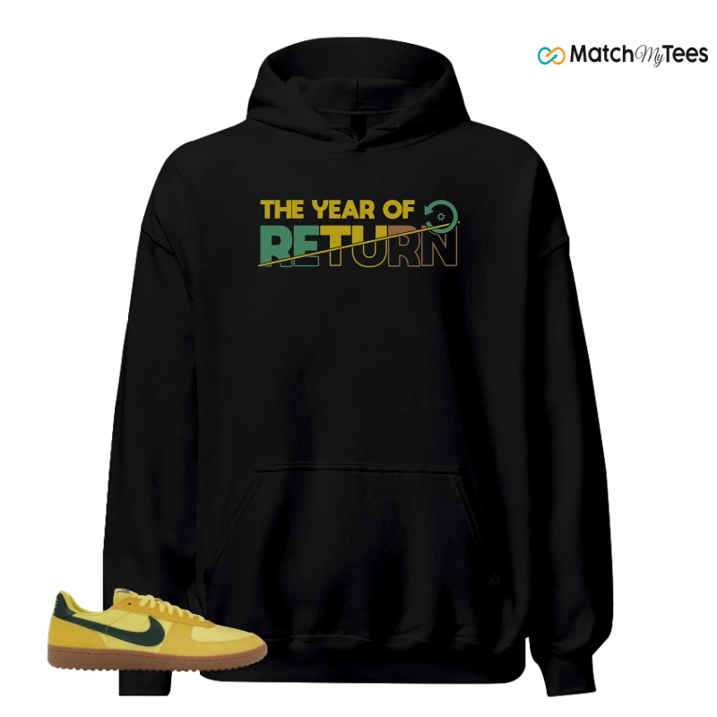 NIKE FIELD GENERAL 82 CHROME YELLOW FIR SNEAKER Matching Tees hoodie