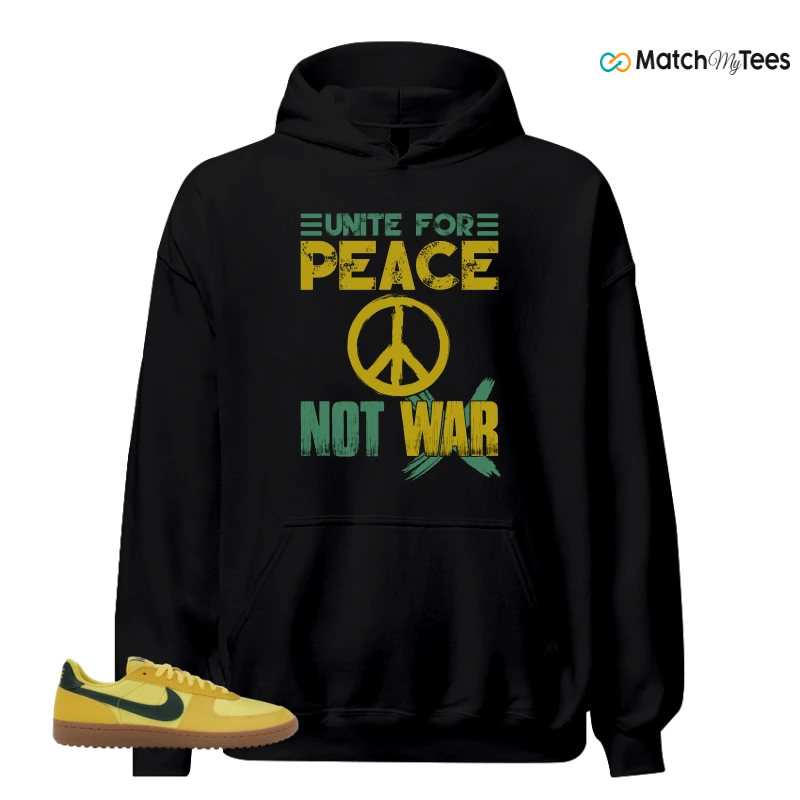 NIKE FIELD GENERAL 82 CHROME YELLOW FIR SNEAKER Matching Tees hoodie