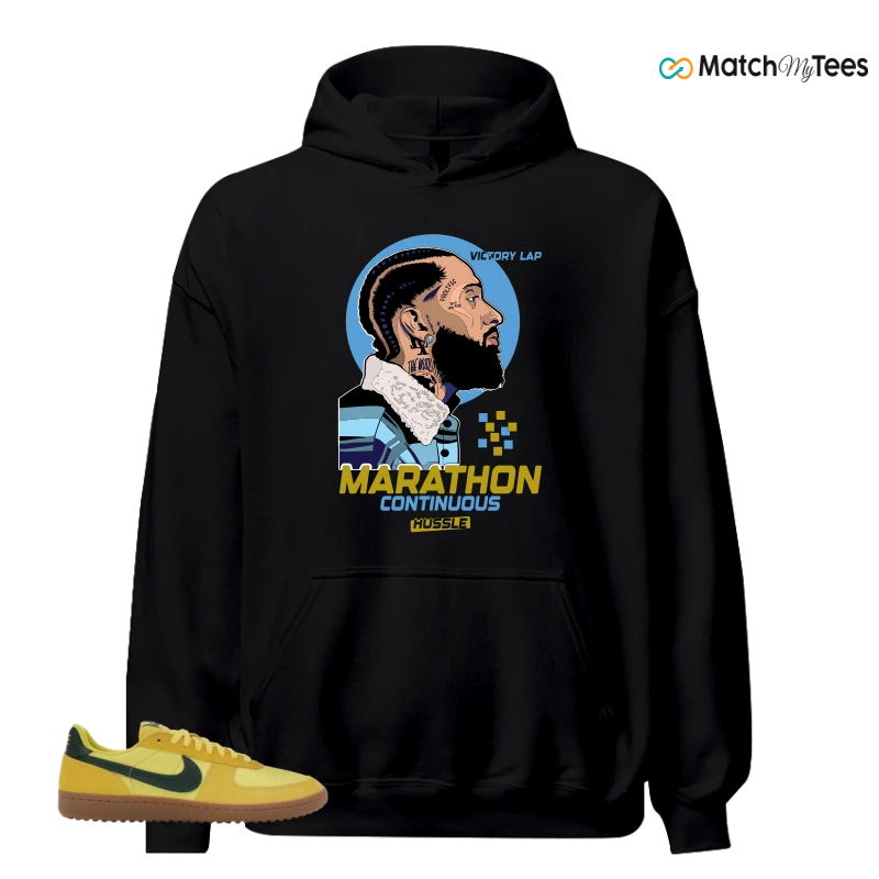 NIKE FIELD GENERAL 82 CHROME YELLOW FIR SNEAKER Matching Tees hoodie