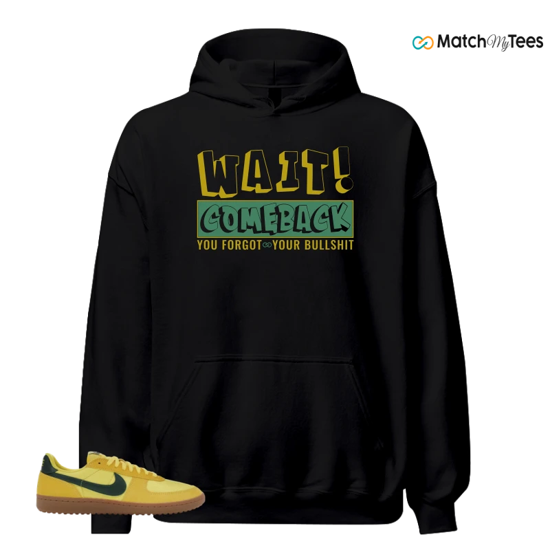 NIKE FIELD GENERAL 82 CHROME YELLOW FIR SNEAKER Matching Tees hoodie