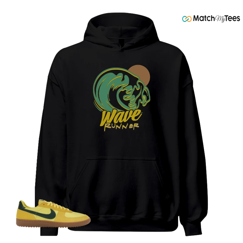 NIKE FIELD GENERAL 82 CHROME YELLOW FIR SNEAKER Matching Tees hoodie
