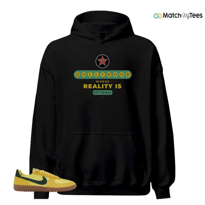 NIKE FIELD GENERAL 82 CHROME YELLOW FIR SNEAKER Matching Tees hoodie
