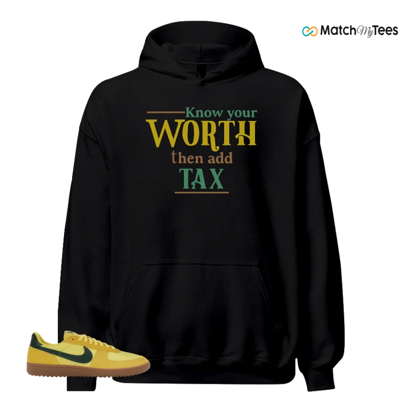 NIKE FIELD GENERAL 82 CHROME YELLOW FIR SNEAKER/CHROME YELLOW/FIRE-GUM MEDIUM BROWN matching Hoodie