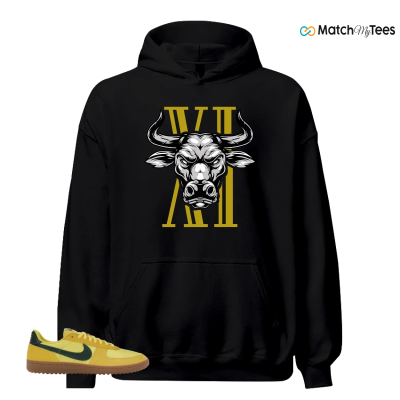 NIKE FIELD GENERAL 82 CHROME YELLOW FIR SNEAKER Matching Tees hoodie