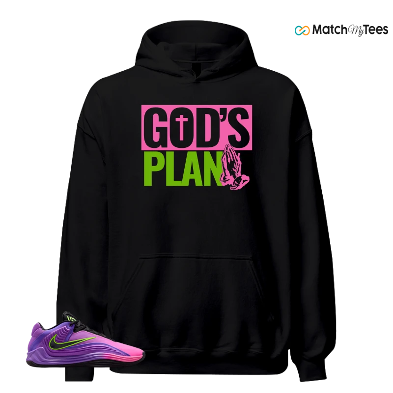 NIKE GIANNIS FREAK 7 FADE SNEAKER/BRIGHT VIOLET/PINK GLOW/VOLT/BLACK matching Hoodie