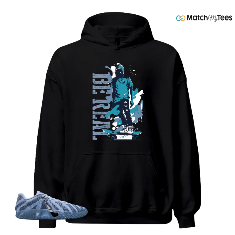 NIKE JA 3 COBALT BLISS SNEAKER Matching Tees hoodie
