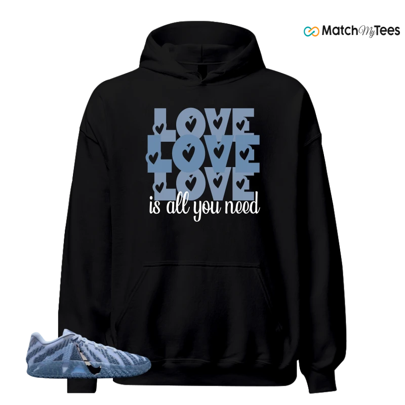 NIKE JA 3 COBALT BLISS SNEAKER Matching Tees hoodie