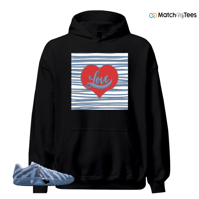 NIKE JA 3 COBALT BLISS SNEAKER Matching Tees hoodie