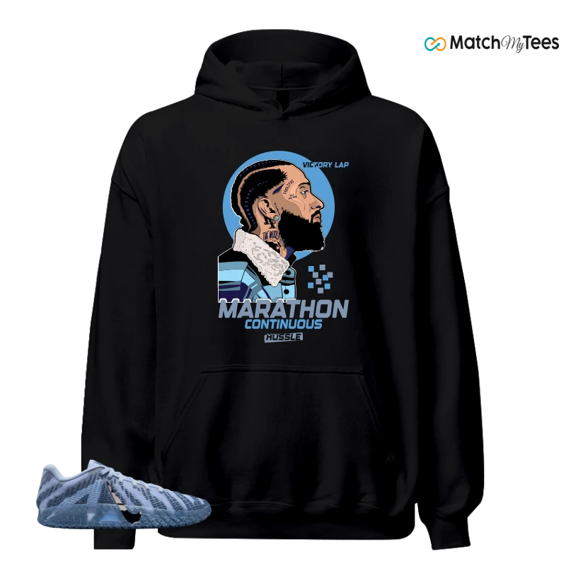 NIKE JA 3 COBALT BLISS SNEAKER Matching Tees hoodie