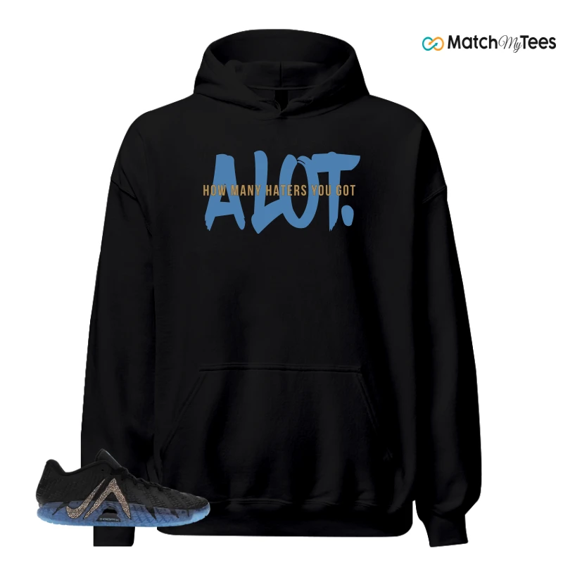 NIKE JA 3 SWAROVSKI WARNING LABEL SNEAKER Matching Tees hoodie