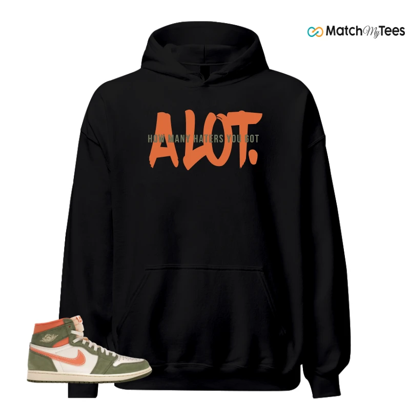 NIKE JORDAN 1 HIGH CRAFT CELADON SNEAKER Matching Tees hoodie
