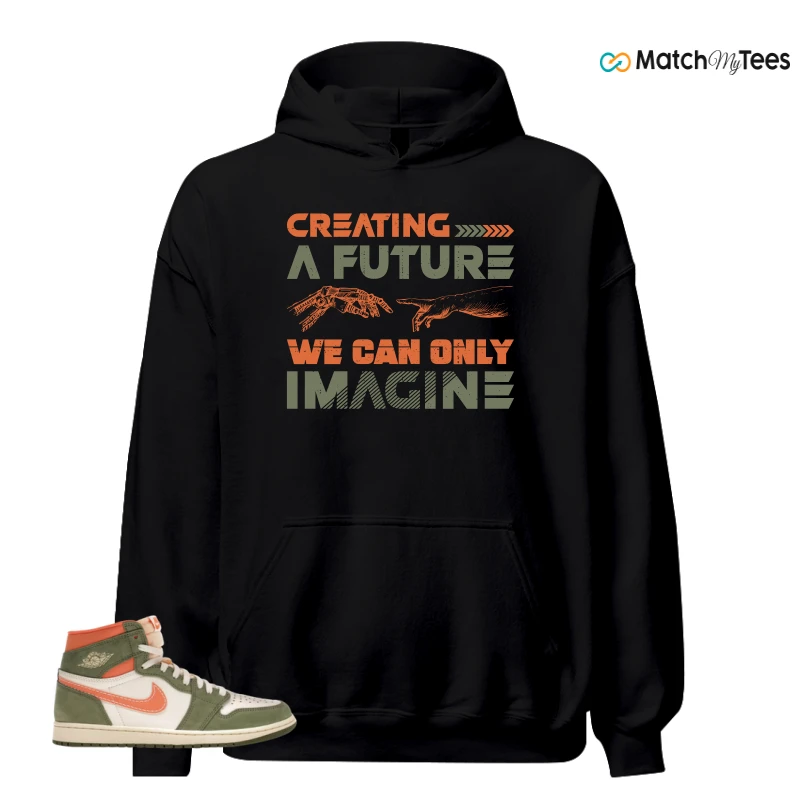 NIKE JORDAN 1 HIGH CRAFT CELADON SNEAKER Matching Tees hoodie