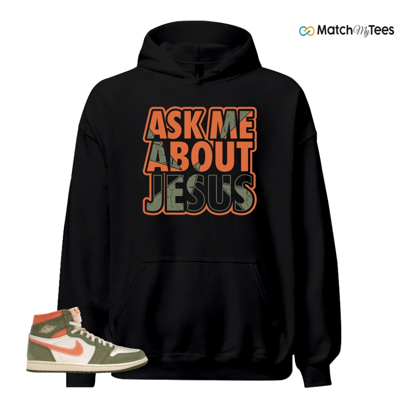 NIKE JORDAN 1 HIGH CRAFT CELADON SNEAKER Matching Tees hoodie