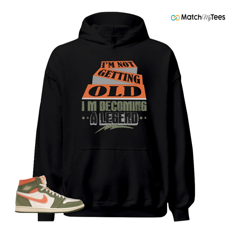NIKE JORDAN 1 HIGH CRAFT CELADON SNEAKER Matching Tees hoodie