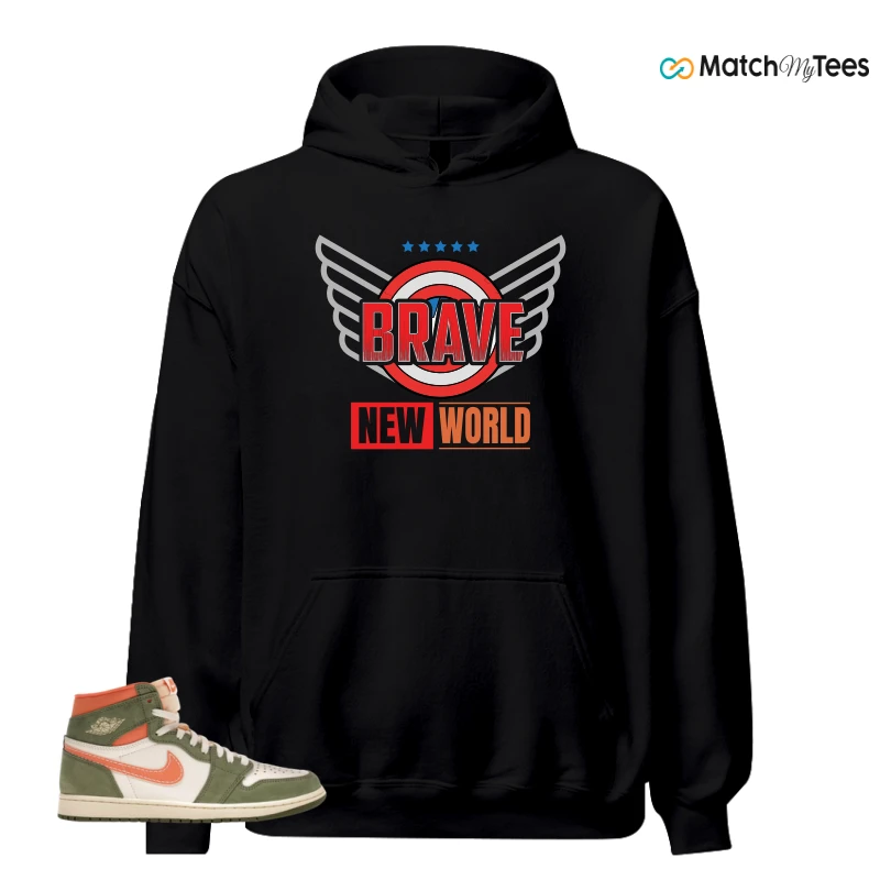 NIKE JORDAN 1 HIGH CRAFT CELADON SNEAKER Matching Tees hoodie