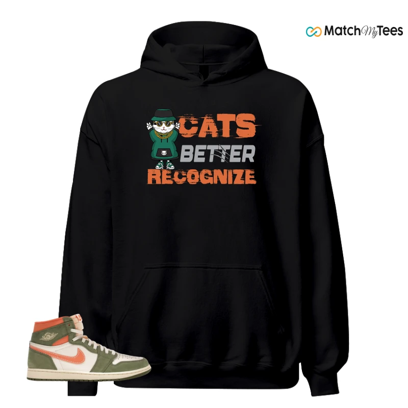 NIKE JORDAN 1 HIGH CRAFT CELADON SNEAKER Matching Tees hoodie
