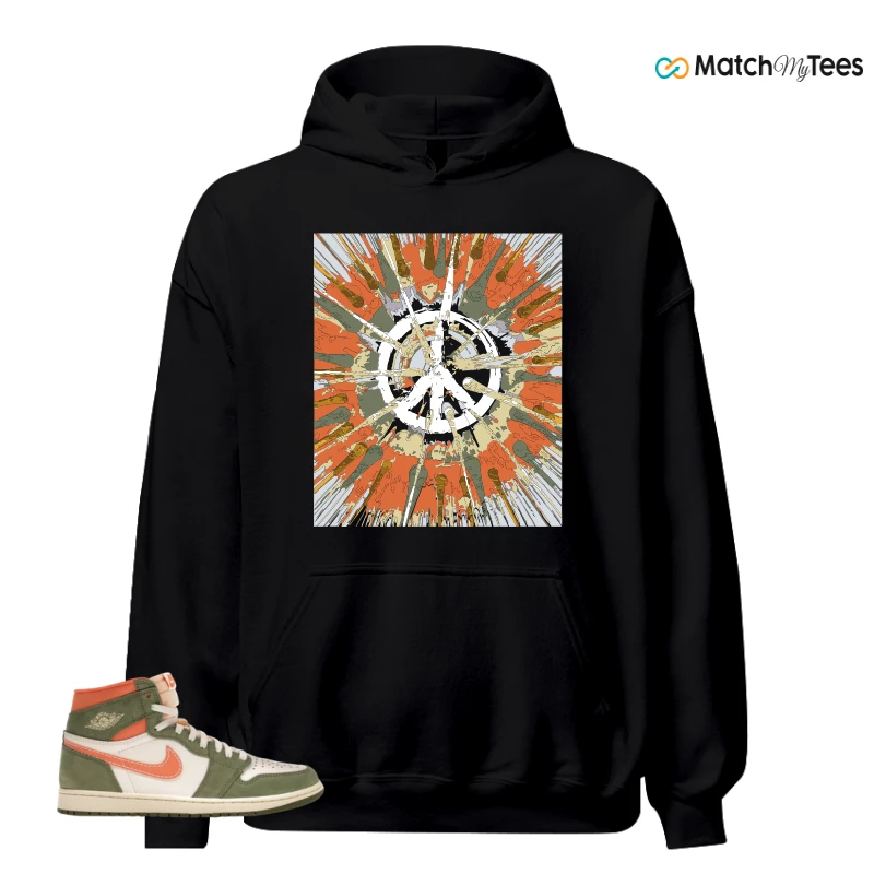 NIKE JORDAN 1 HIGH CRAFT CELADON SNEAKER Matching Tees hoodie