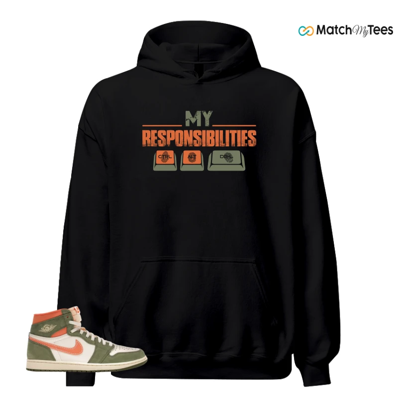 NIKE JORDAN 1 HIGH CRAFT CELADON SNEAKER Matching Tees hoodie