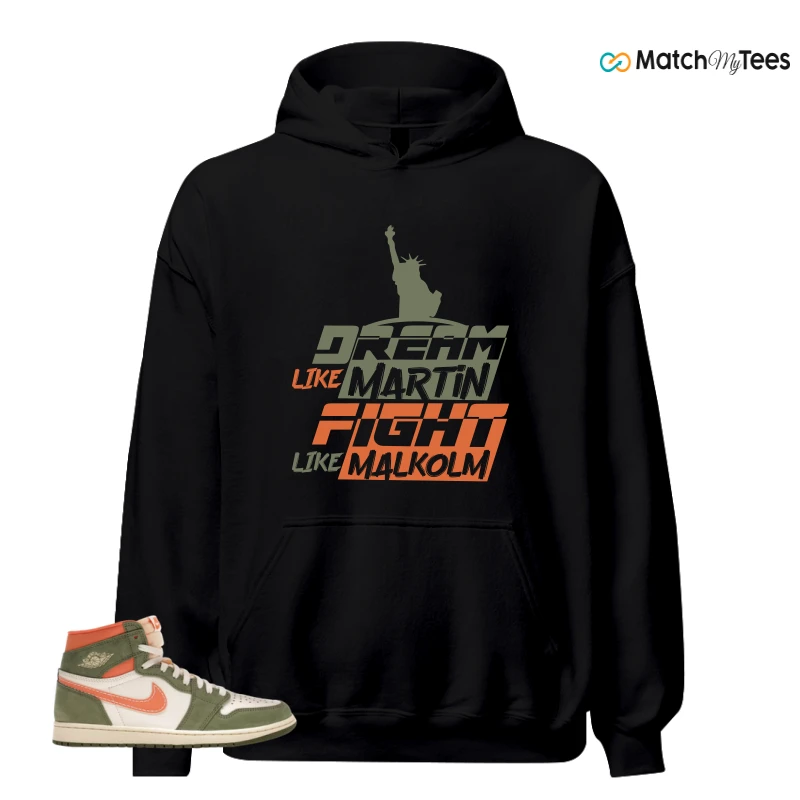 NIKE JORDAN 1 HIGH CRAFT CELADON SNEAKER Matching Tees hoodie