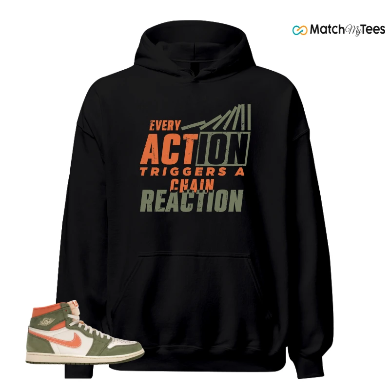 NIKE JORDAN 1 HIGH CRAFT CELADON SNEAKER Matching Tees hoodie