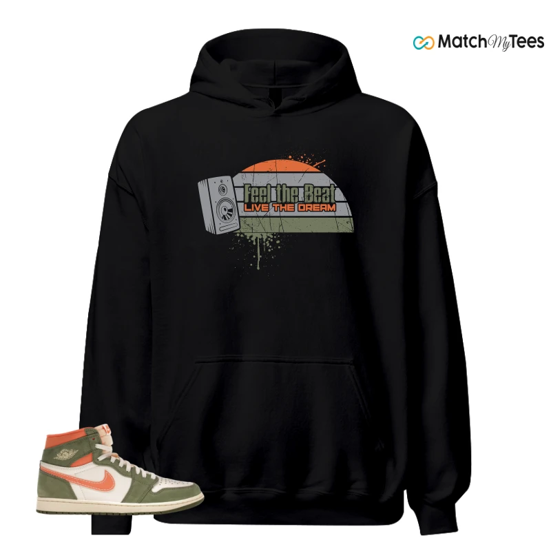 NIKE JORDAN 1 HIGH CRAFT CELADON SNEAKER Matching Tees hoodie