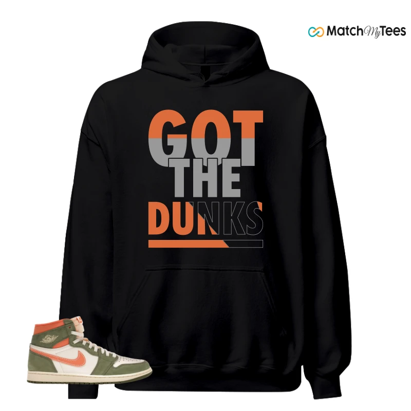 NIKE JORDAN 1 HIGH CRAFT CELADON SNEAKER Matching Tees hoodie