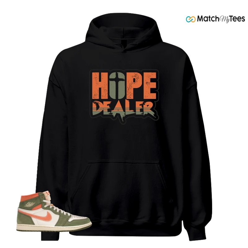 NIKE JORDAN 1 HIGH CRAFT CELADON SNEAKER Matching Tees hoodie
