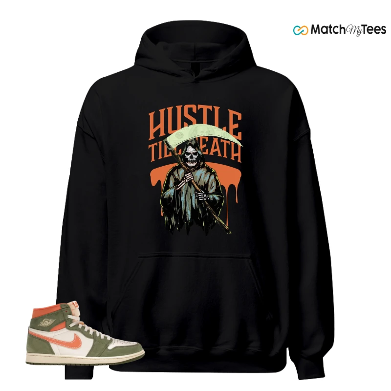 NIKE JORDAN 1 HIGH CRAFT CELADON SNEAKER Matching Tees hoodie